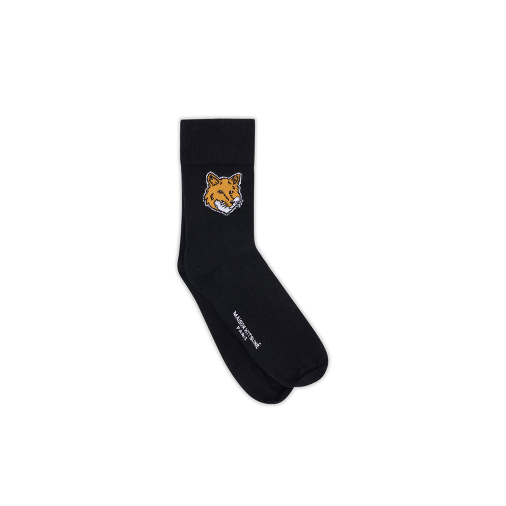 Fox Head  Socks (Black)