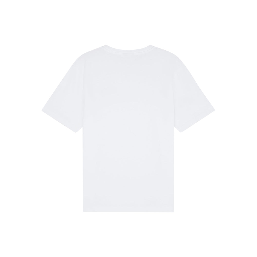 Bold Fox Head Patch Comfort Tee Shirt (White)