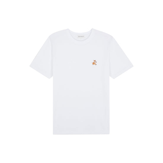 Speedy Fox Patch Comfort Tee Shirt (White)