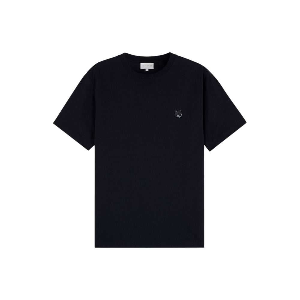 Bold Fox Head Patch Comfort Tee Shirt (Black)