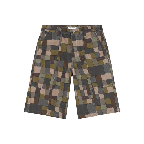 Workwear Shorts (Camo Check)