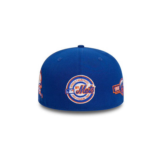 New York Mets MLB Cooperstown 59FIFTY Fitted (Blue)