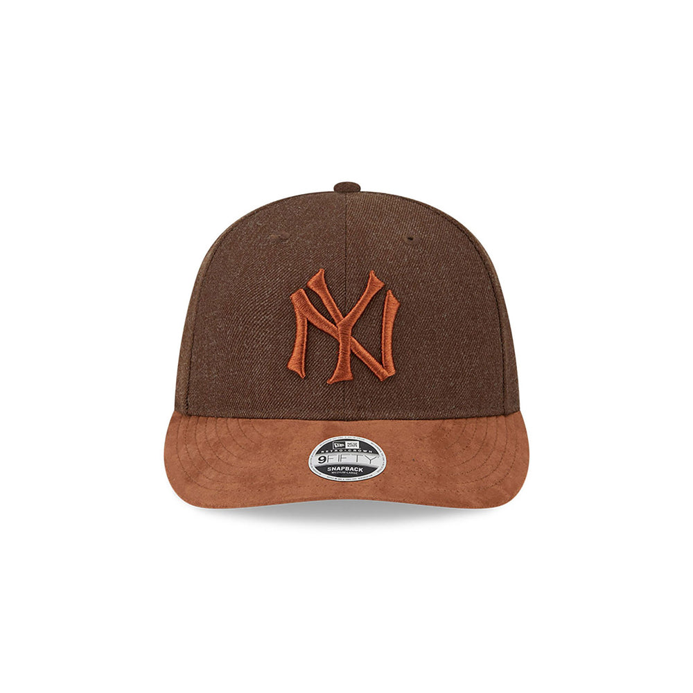 New York Yankees MLB Two Tone 9FIFTY Retro Crown (Dark Brown)