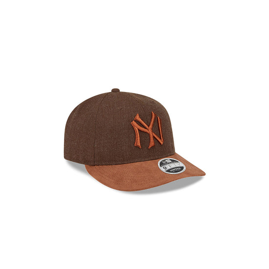 New York Yankees MLB Two Tone 9FIFTY Retro Crown (Dark Brown)