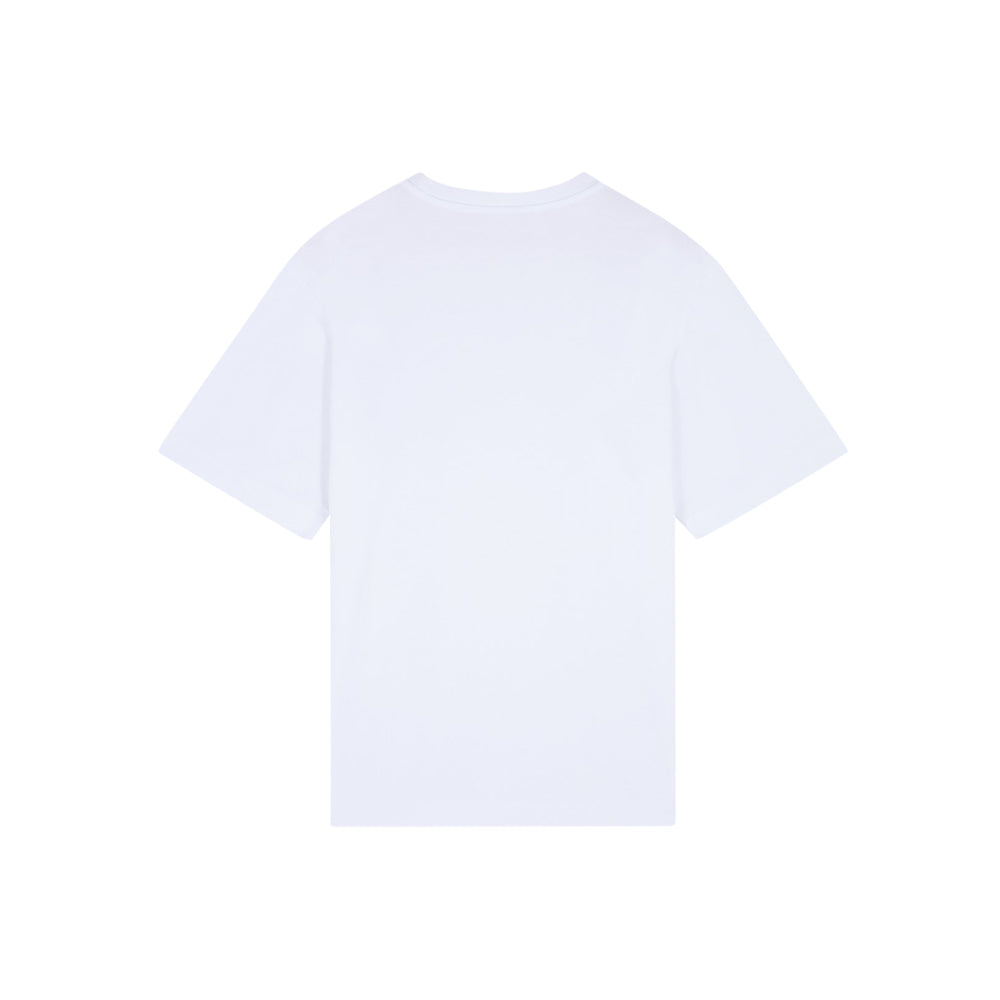 Rambling Fox Oversize Tee Shirt (White)