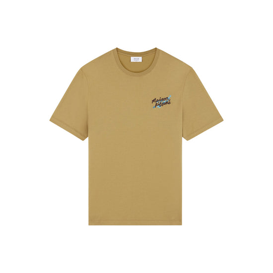 Maison Kitsune Falling Leaves Regular Tee Shirt (Chesnut)