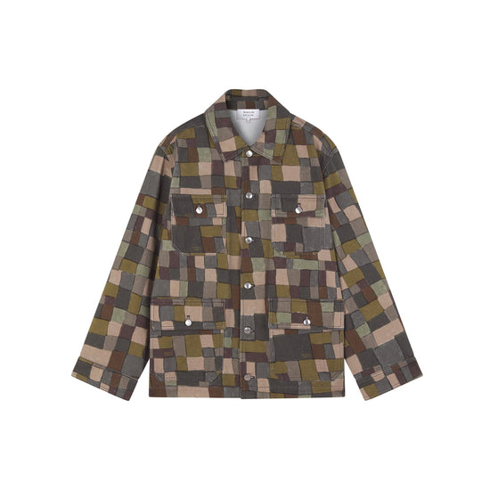 Utility Jacket (Camo Check)