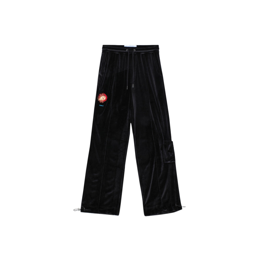 Merci Velour Pants (Black)