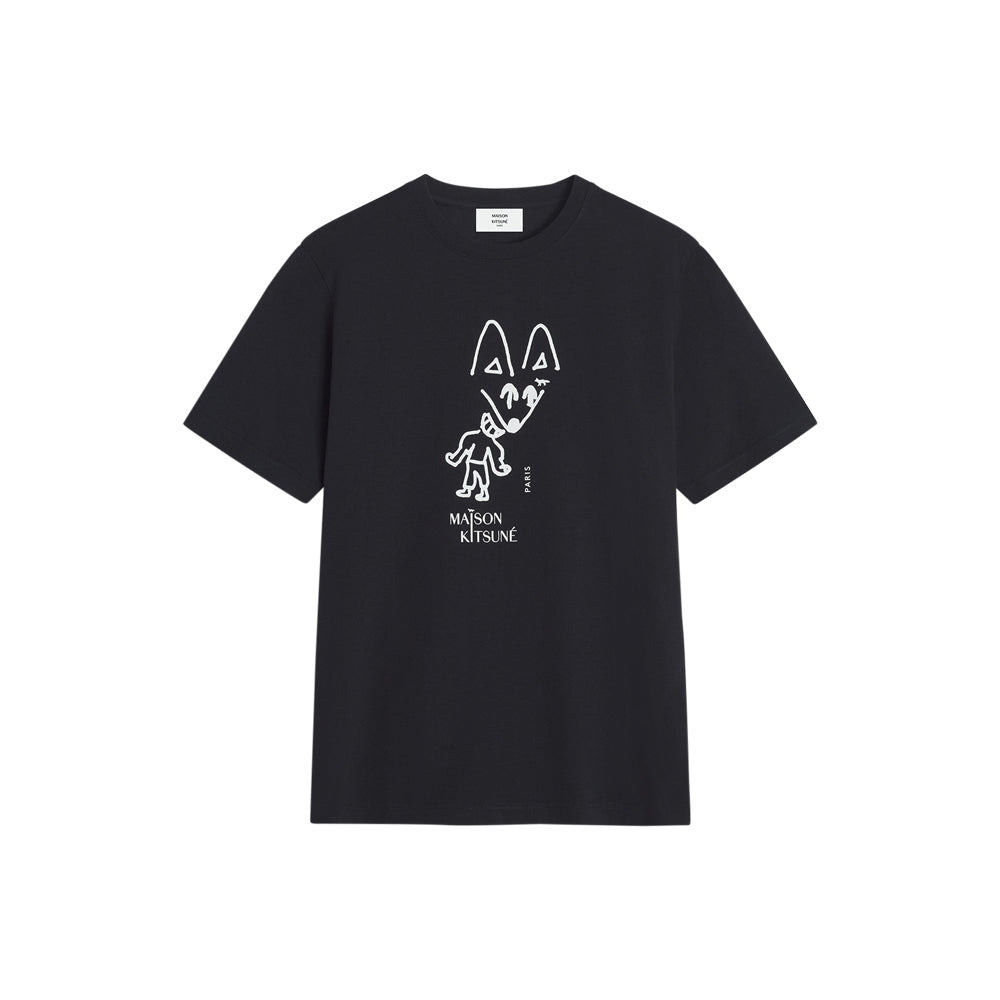 Party Fox Comfort T-Shirt - Black