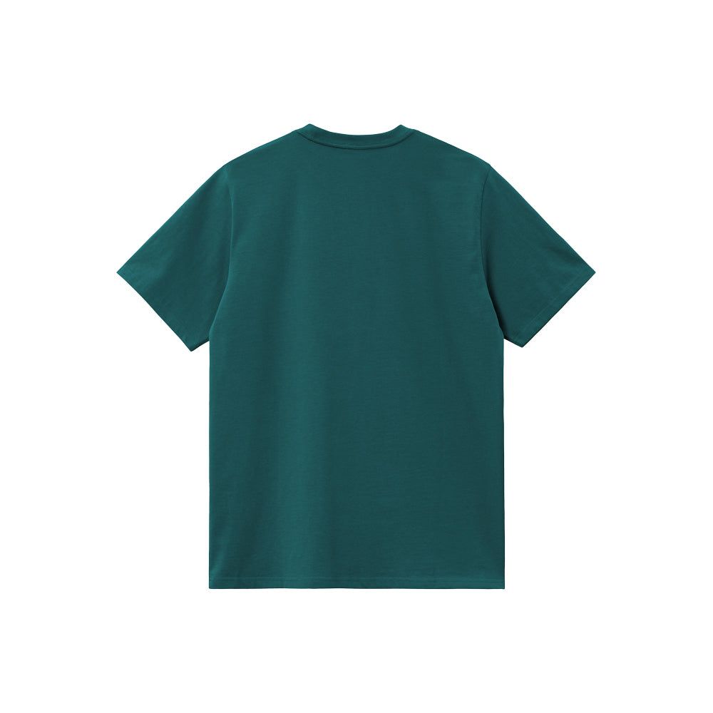 S/S American Script T-Shirt (Malachite)