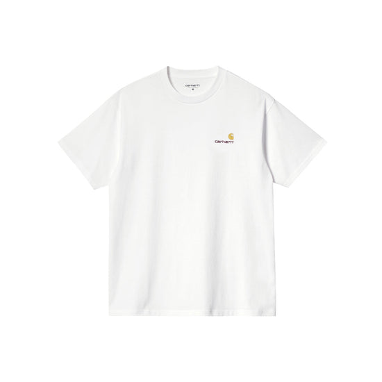 S/S American Script T-Shirt (White)