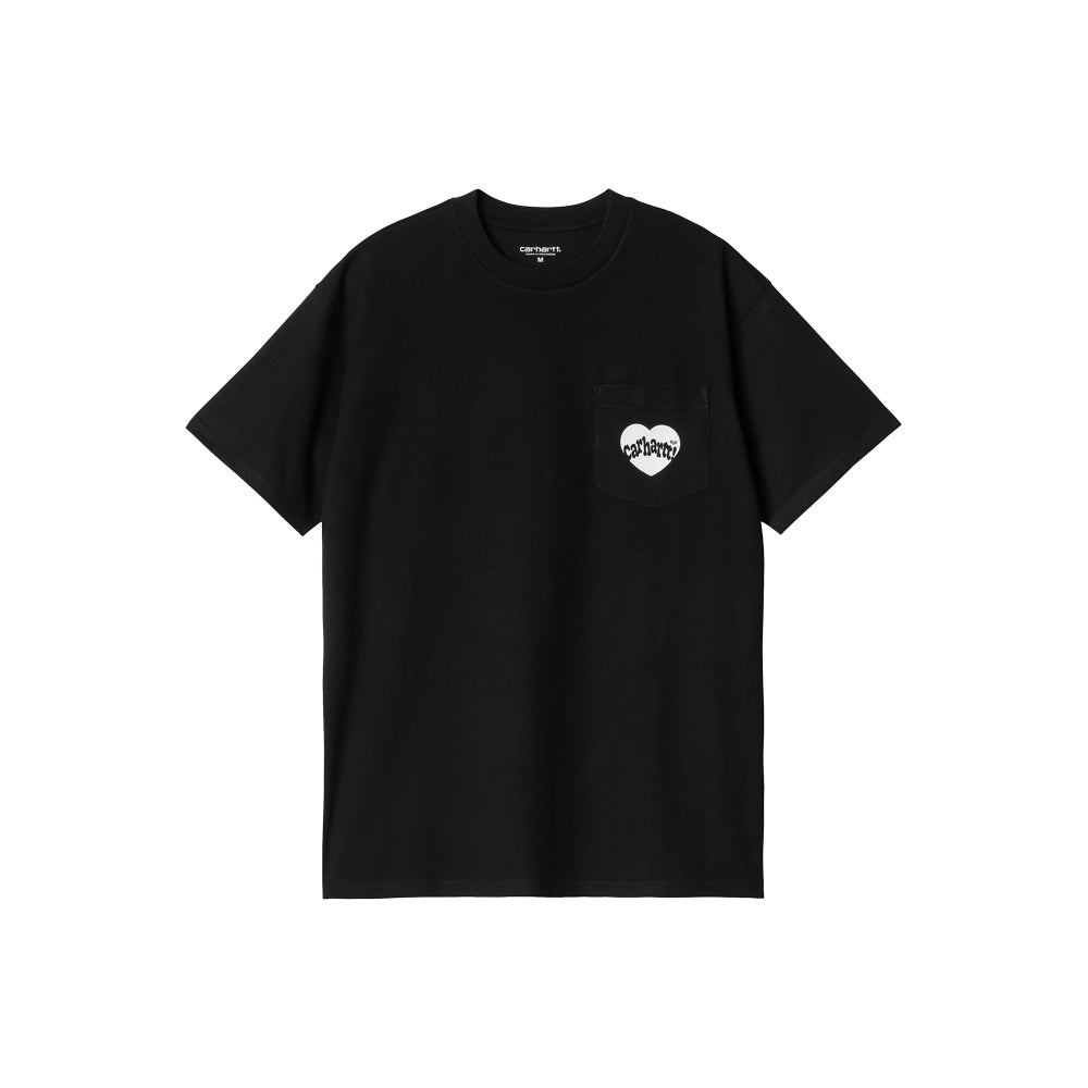 S/S Amour Pocket T-Shirt (Black/White)