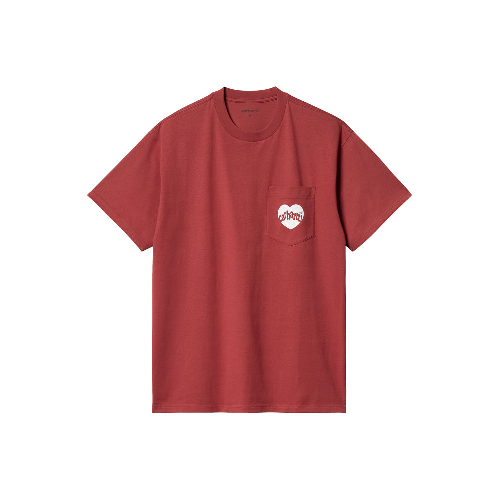 S/S Amour Pocket T-Shirt (Tuscany/White)