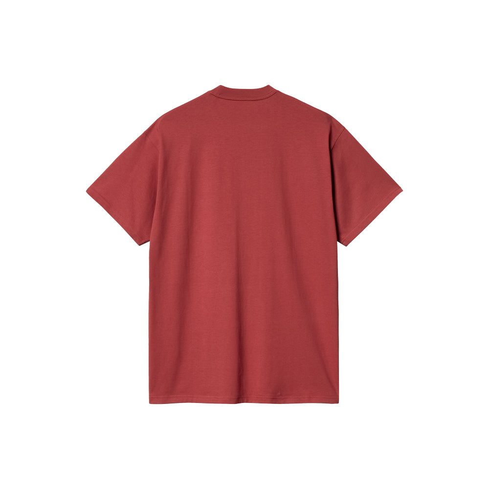 S/S Amour Pocket T-Shirt (Tuscany/White)