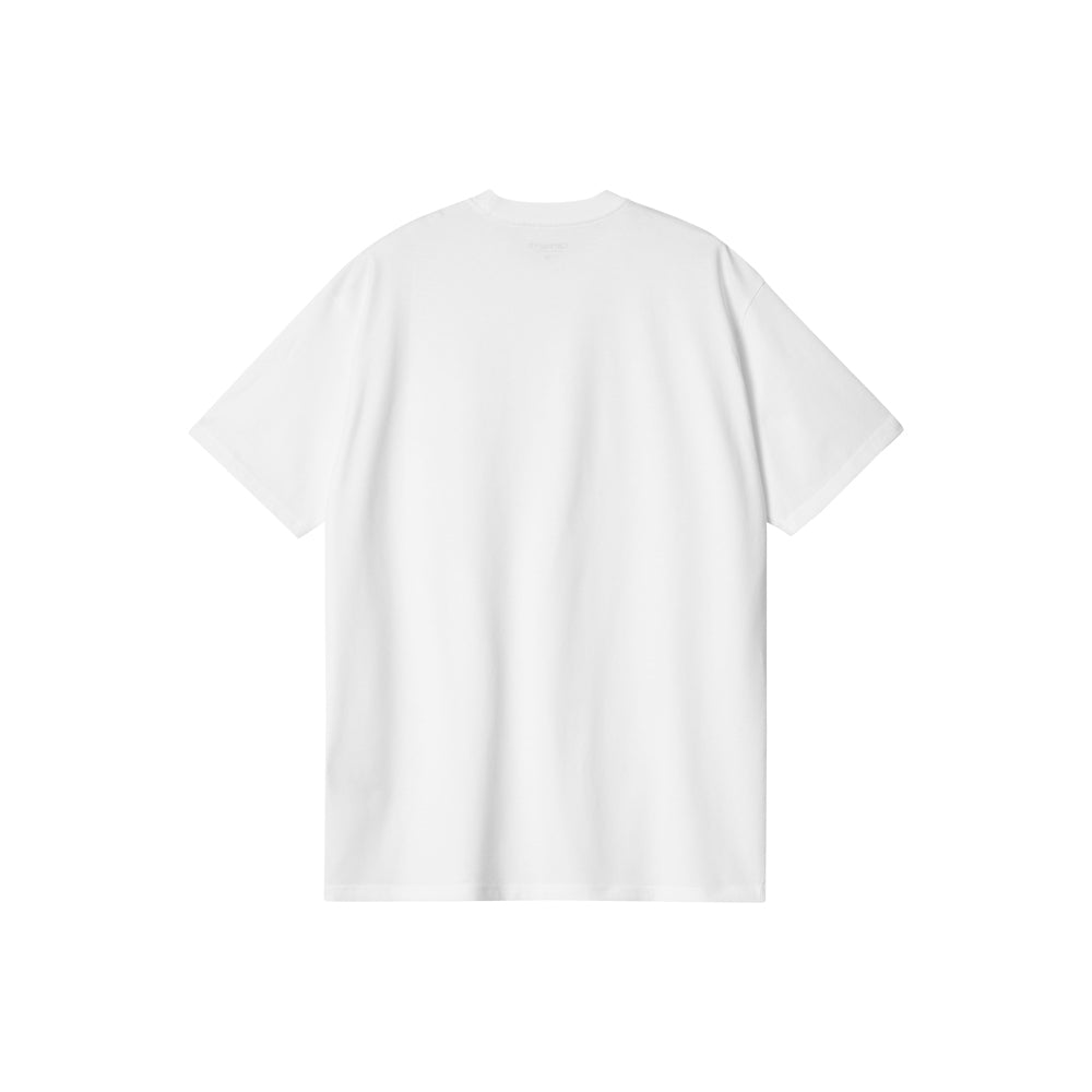 S/S Amour Pocket T-Shirt (White/Black)