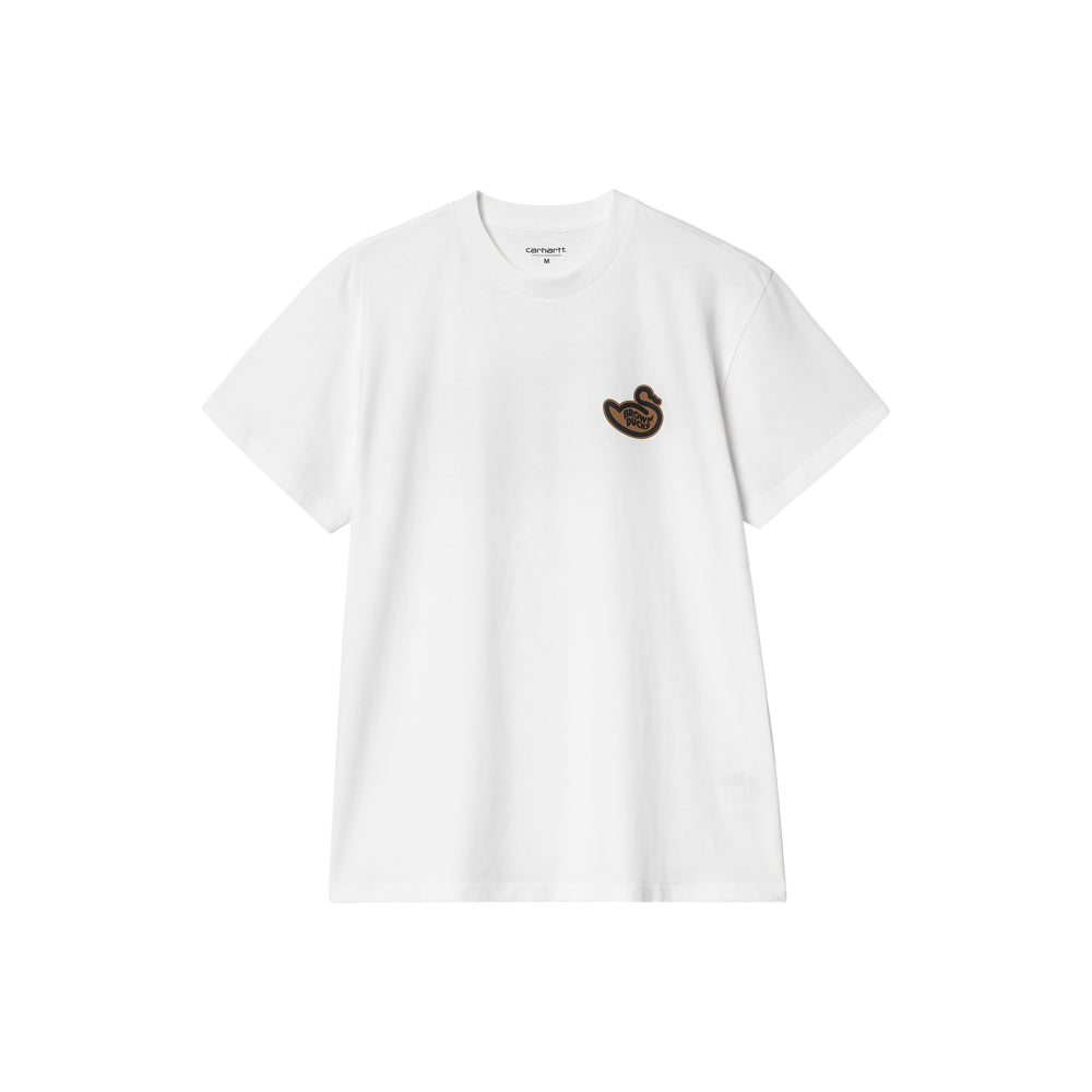 S/S Brown Ducks T-Shirt (White)