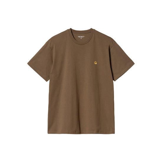 S/S Chase T-Shirt (Chocolate/Gold)