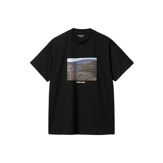 تي شيرت S/S Earth Magic (أسود)