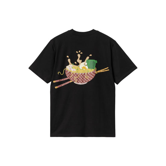 S/S Noodle Soup T-Shirt (Black)