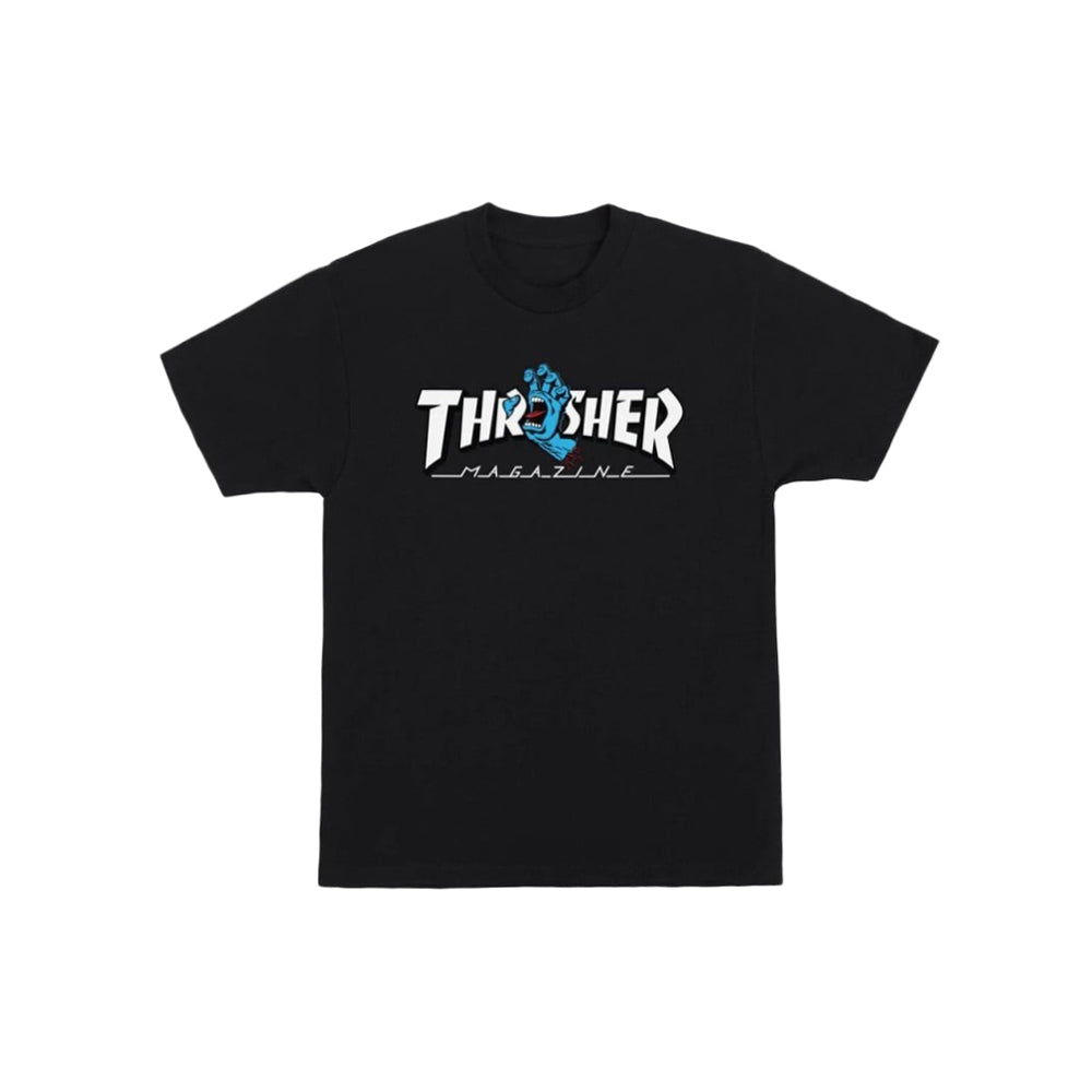 Black shop thrasher shirt