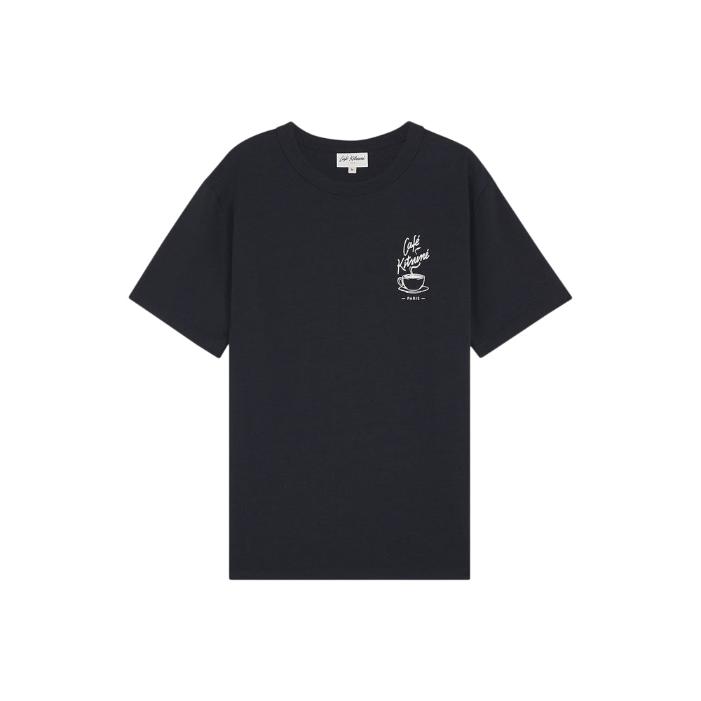 Café Kitsuné Coffee Cup Relax Tee Shirt (Black)