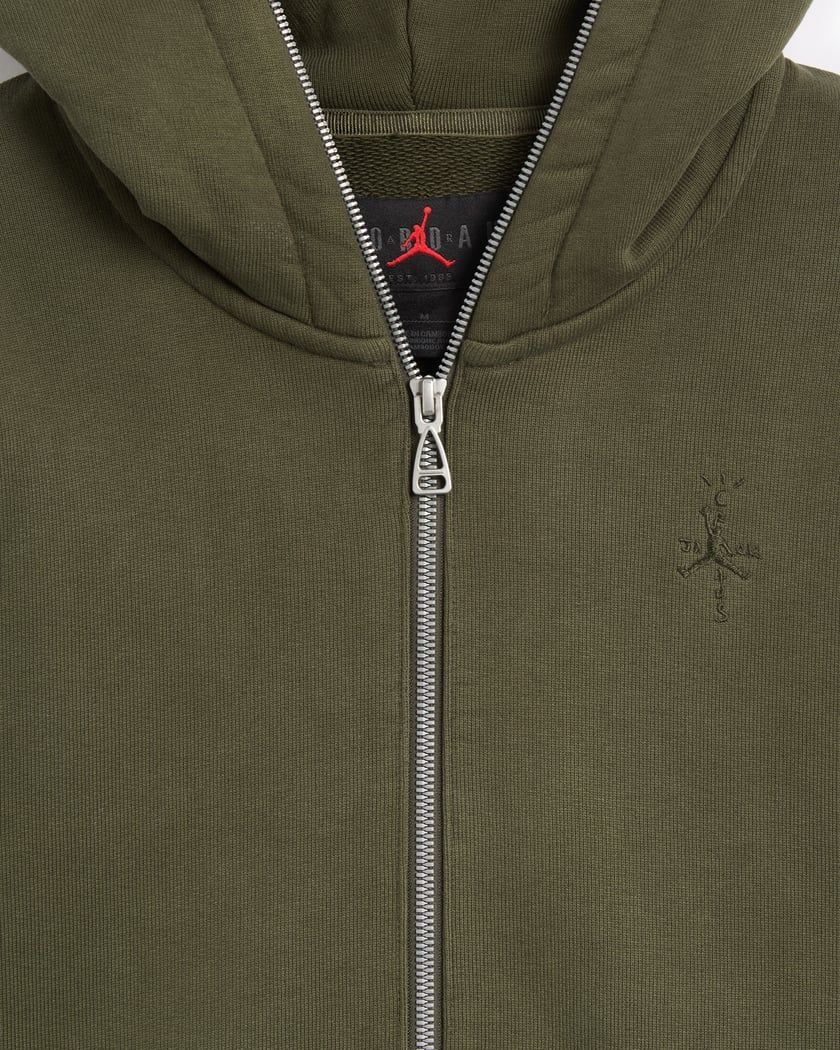 Jordan x Travis Scott Jumpman Jack FZ هودي (كارجو كاكي)