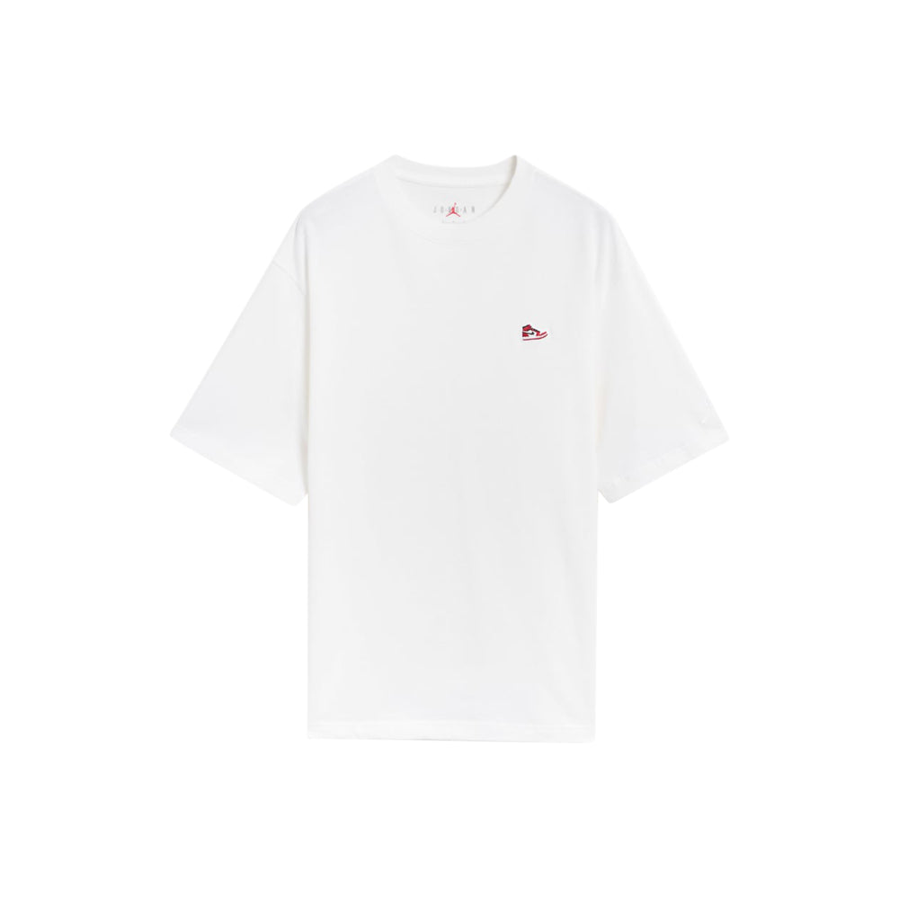 Jordan Brand Sneaker Patch SS Crew (White)