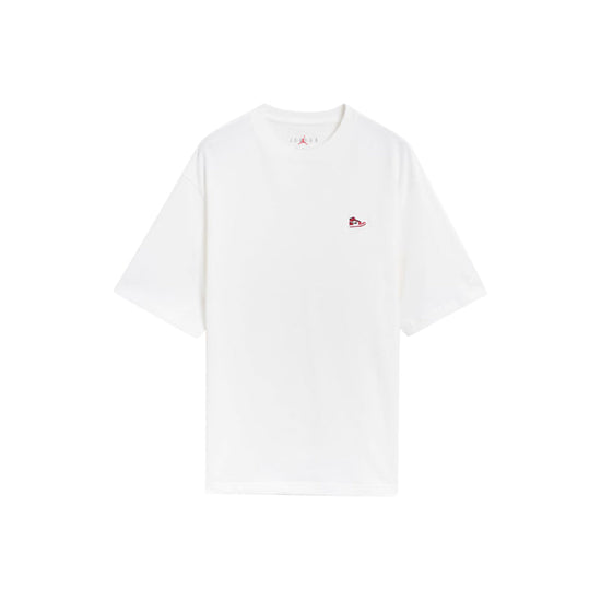 Jordan Brand Sneaker Patch SS Crew (White)