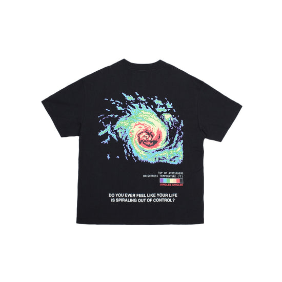 Spiralling Tee (Black)