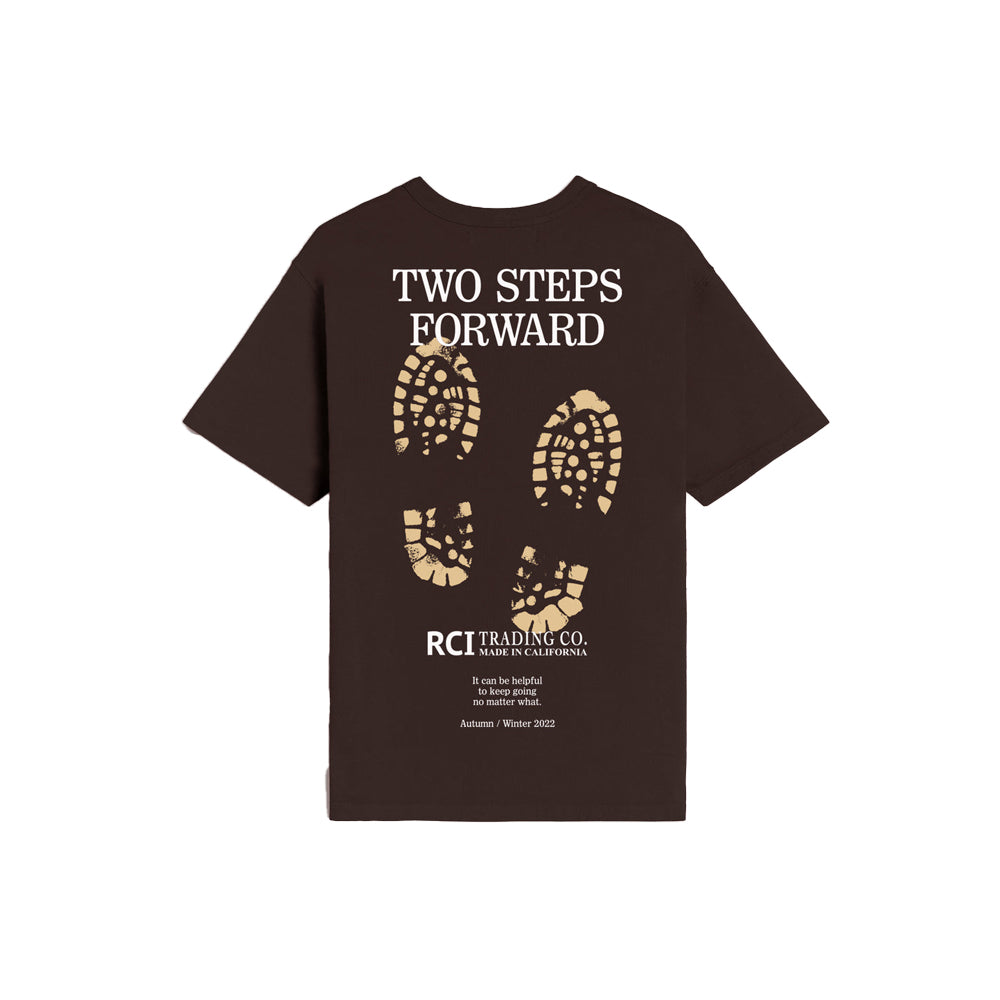 Bootprint T-Shirt (Dark Brown)