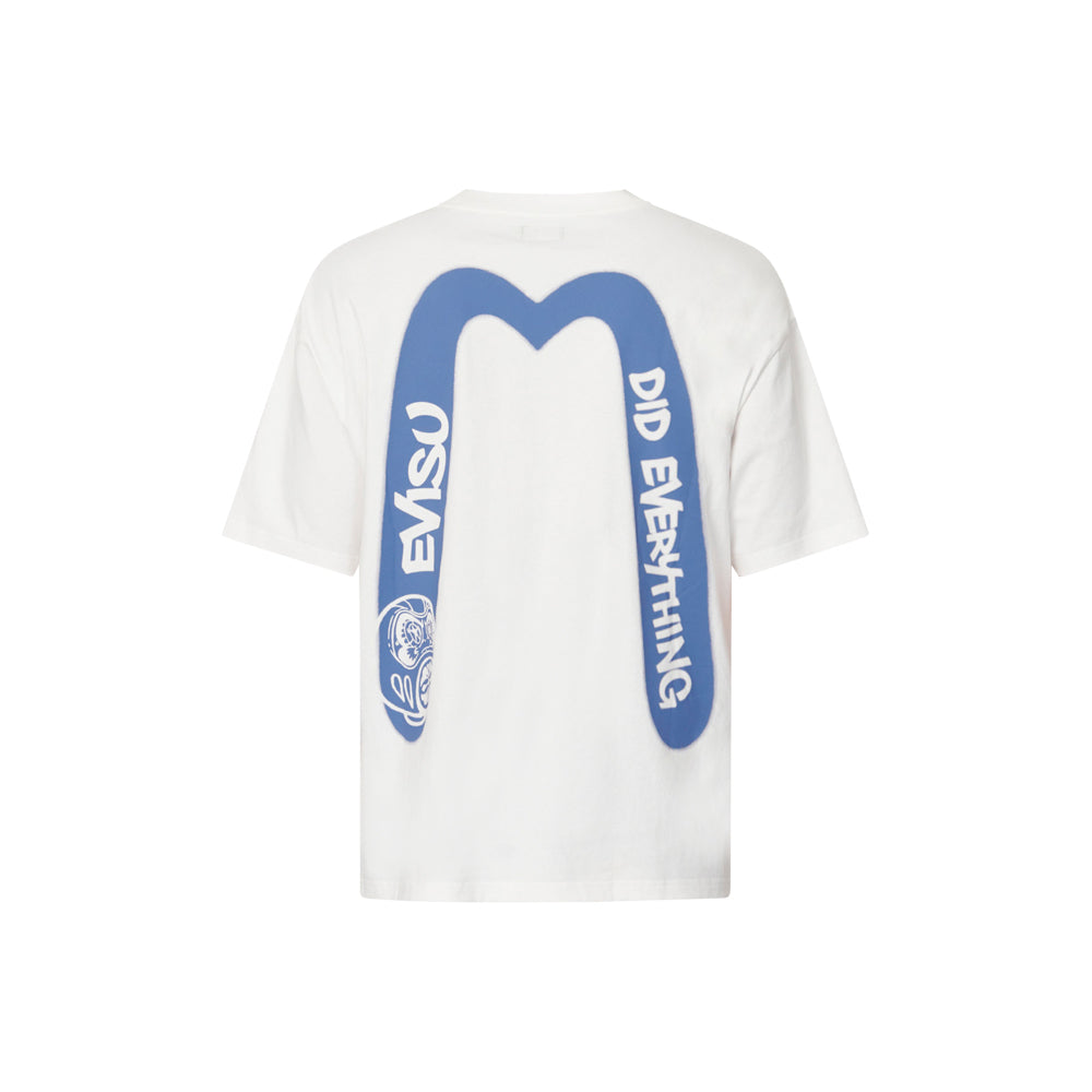 HT, Stencil Daicock Printed SS Tee (Off White)