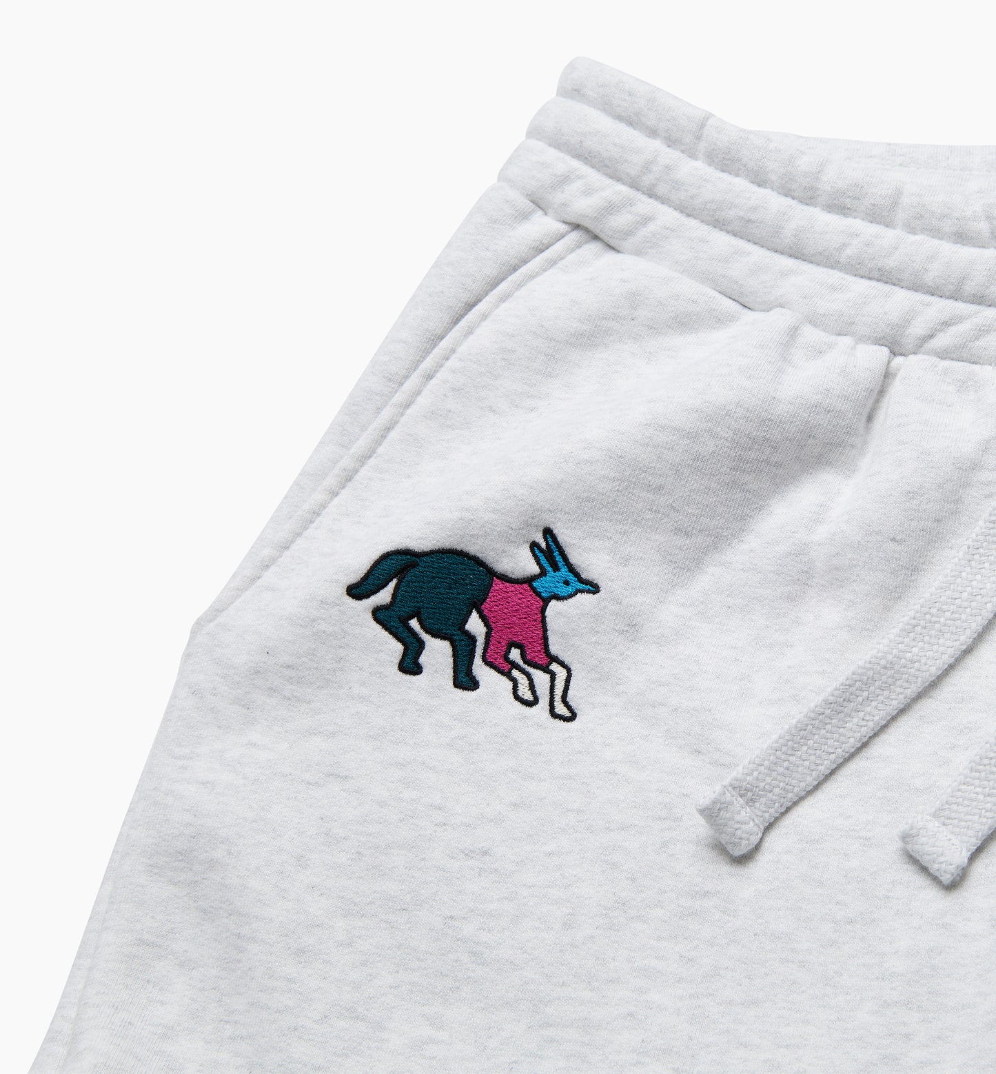 anxious dog sweat pants (ash grey)