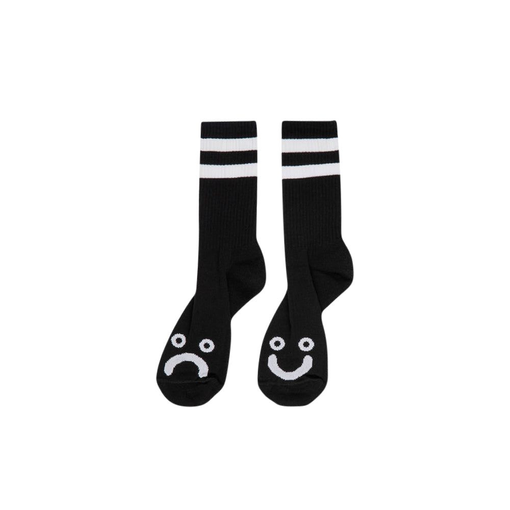 Happy Sad Socks (Black)
