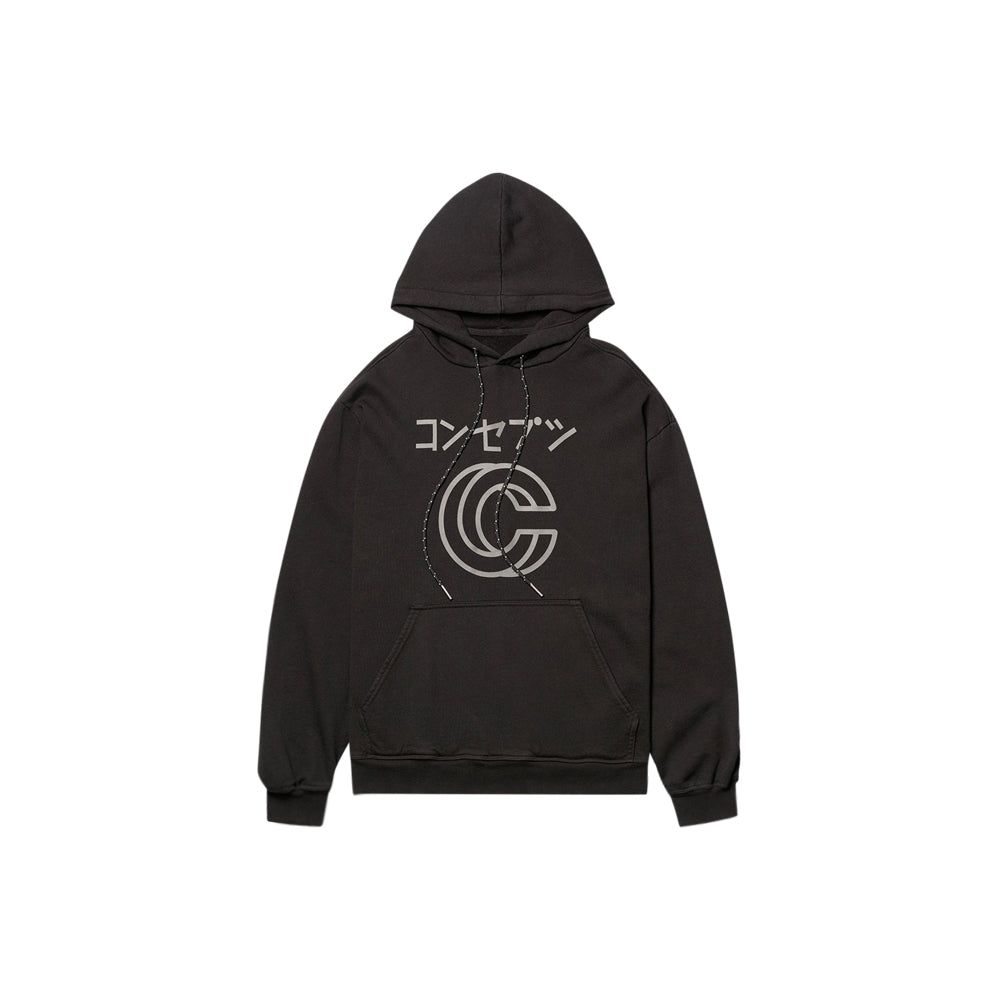 Concepts Katakana Logo 3M Logo Hoodie (Black)