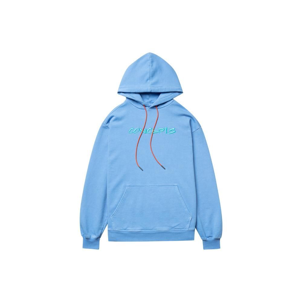 Brushed Logo Hoodie (Nile) - Concepts