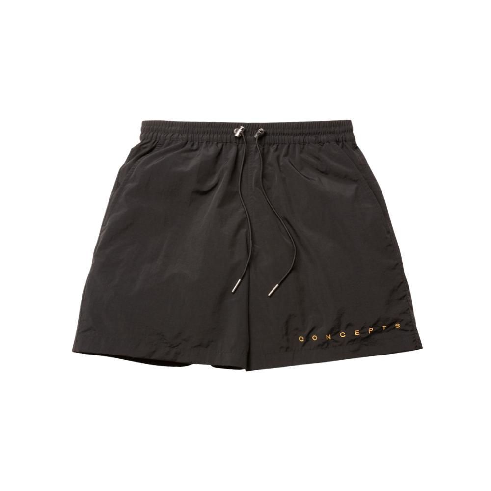 Concepts Logo Swim Shorts (Black) - Concepts
