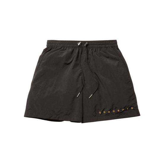 Concepts Logo Swim Shorts (Black) - Concepts