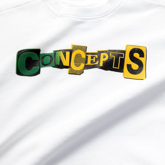رانسوم Crewneck (أبيض)