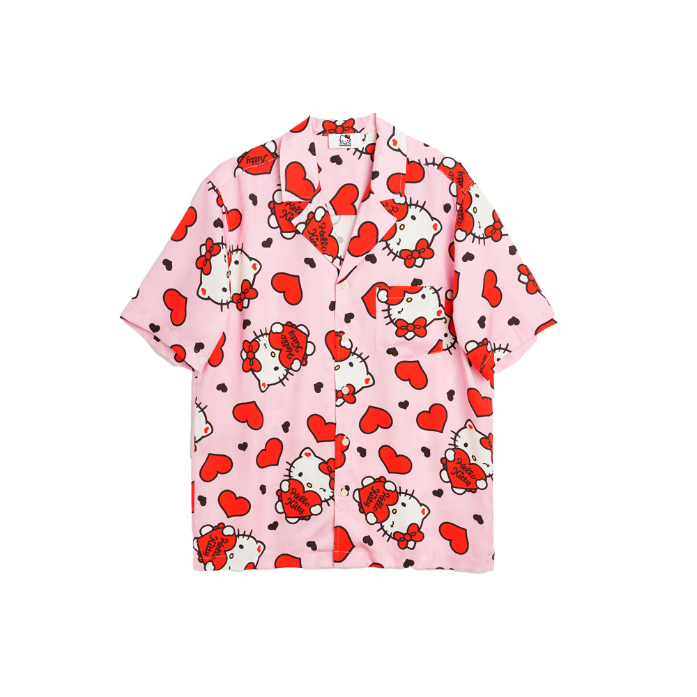 HK Orson Heart shirt (Pink AOP)