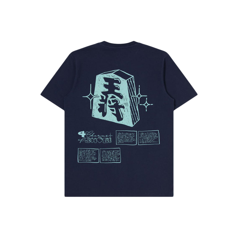 Shogi Tee (maritime blue)