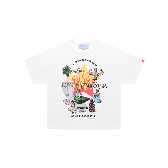 I Thought California Would Be Different Tee (White)