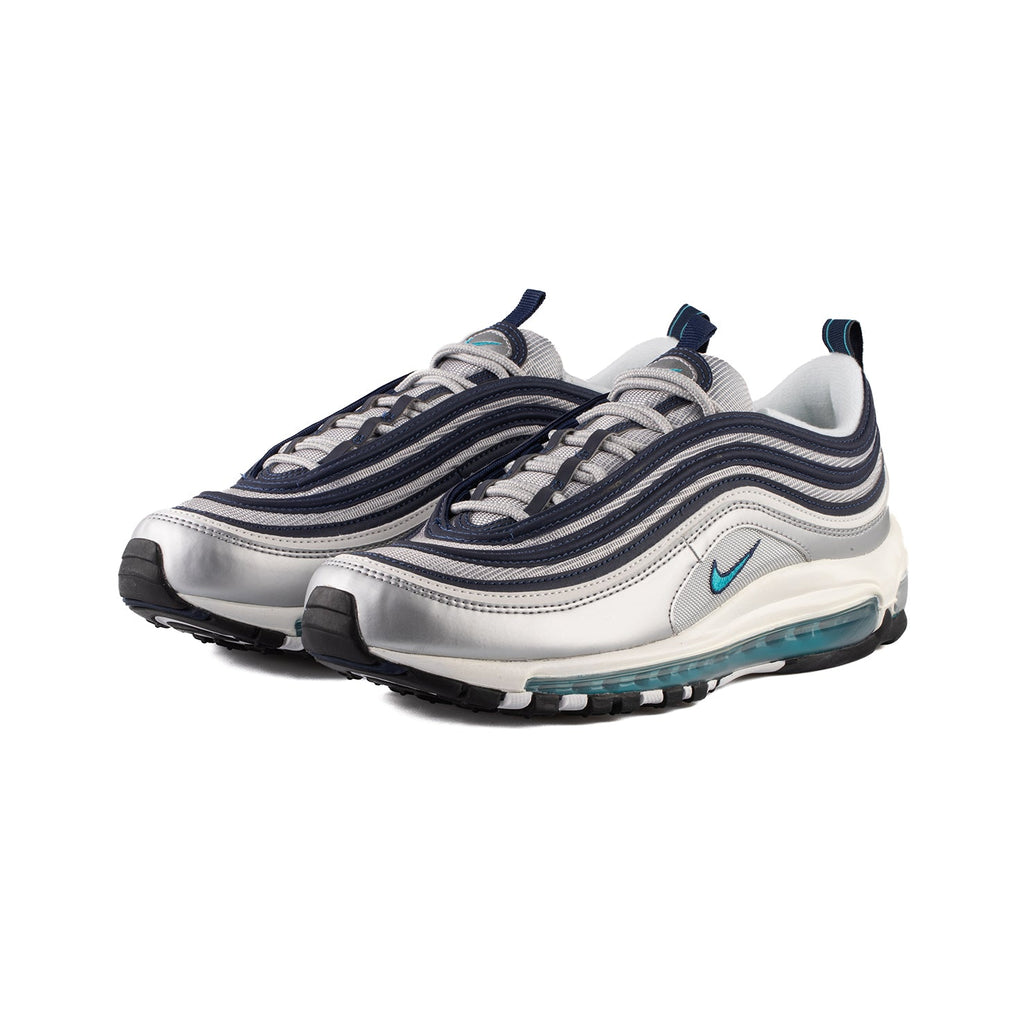 Concepts Dubai Nike Air Max 97 OG Metallic Silver Chlorine Blue