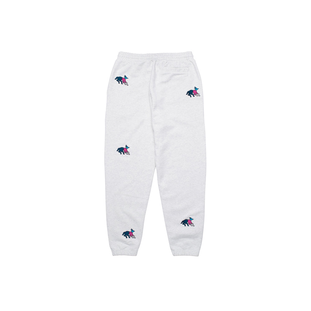 anxious dog sweat pants (ash grey)