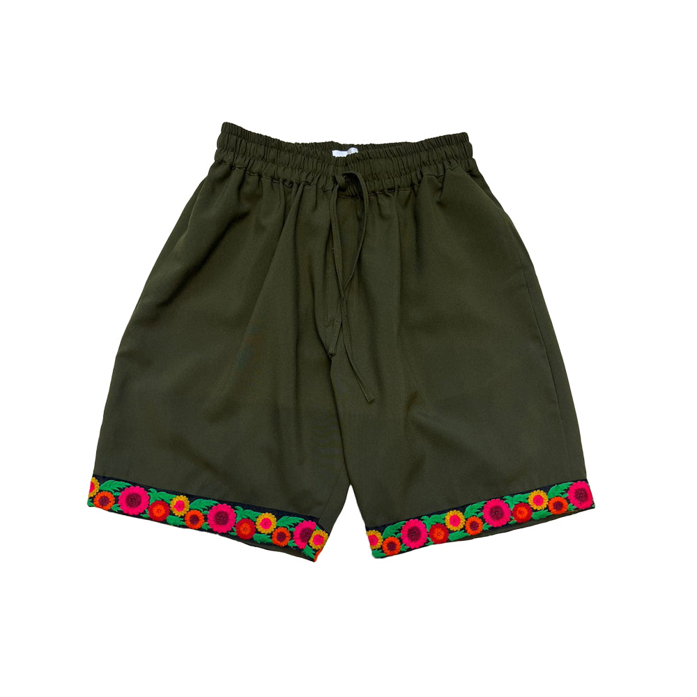 The Dawn Shorts (Olive Green)