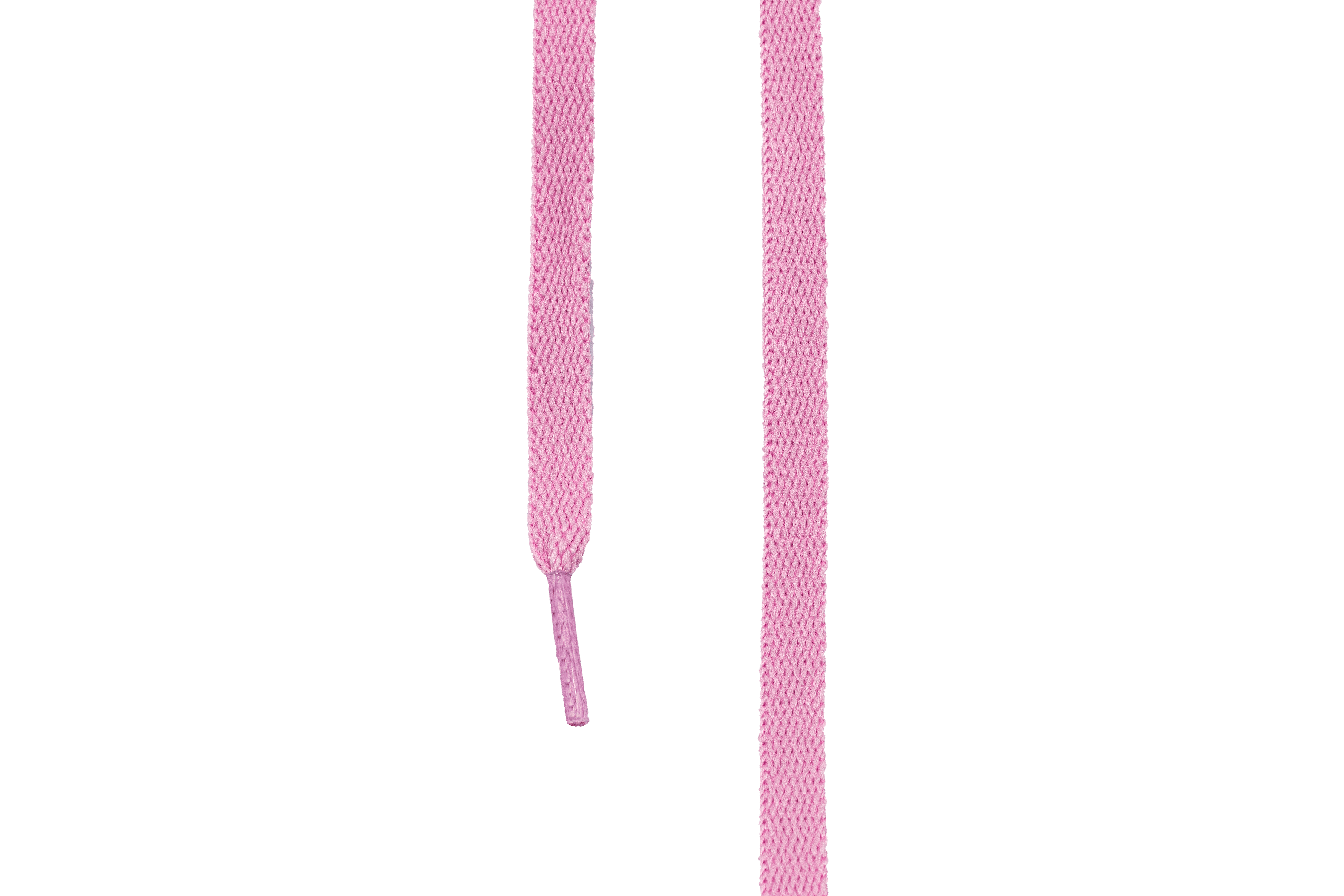 رباط حذاء مسطح (زهري)