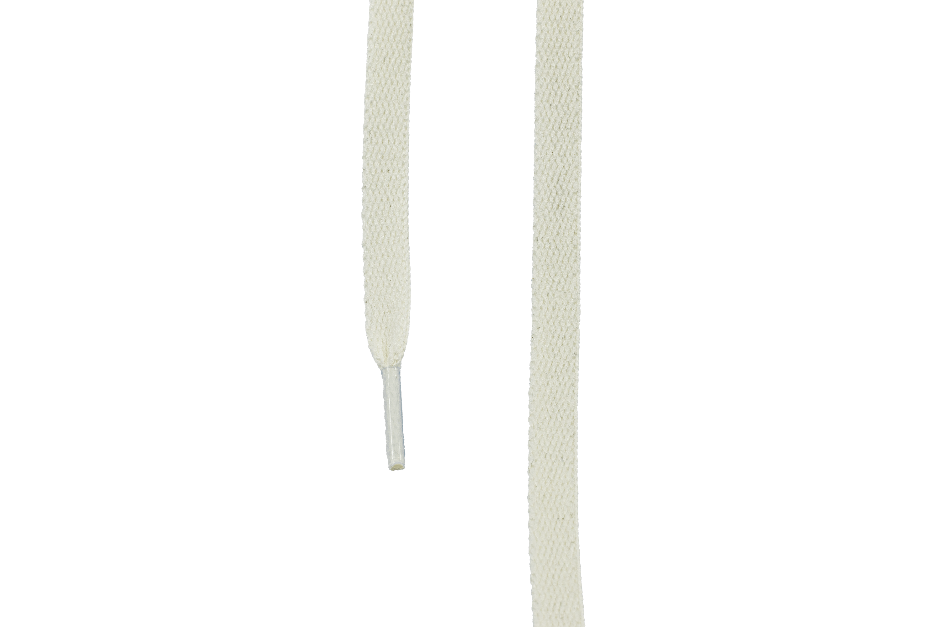 رباط حذاء مسطح (اوف وايت)