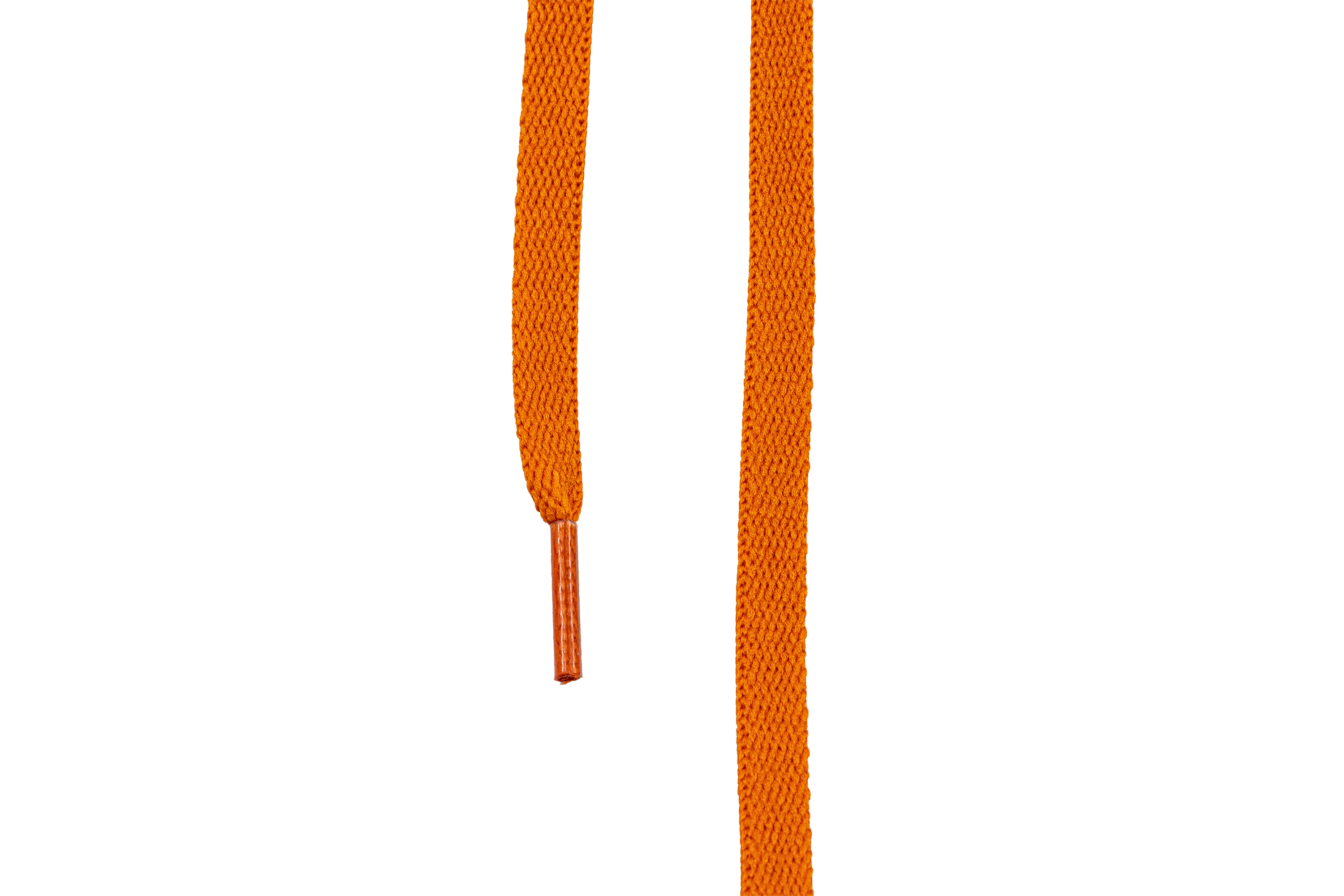 رباط حذاء مسطح (برتقالي)