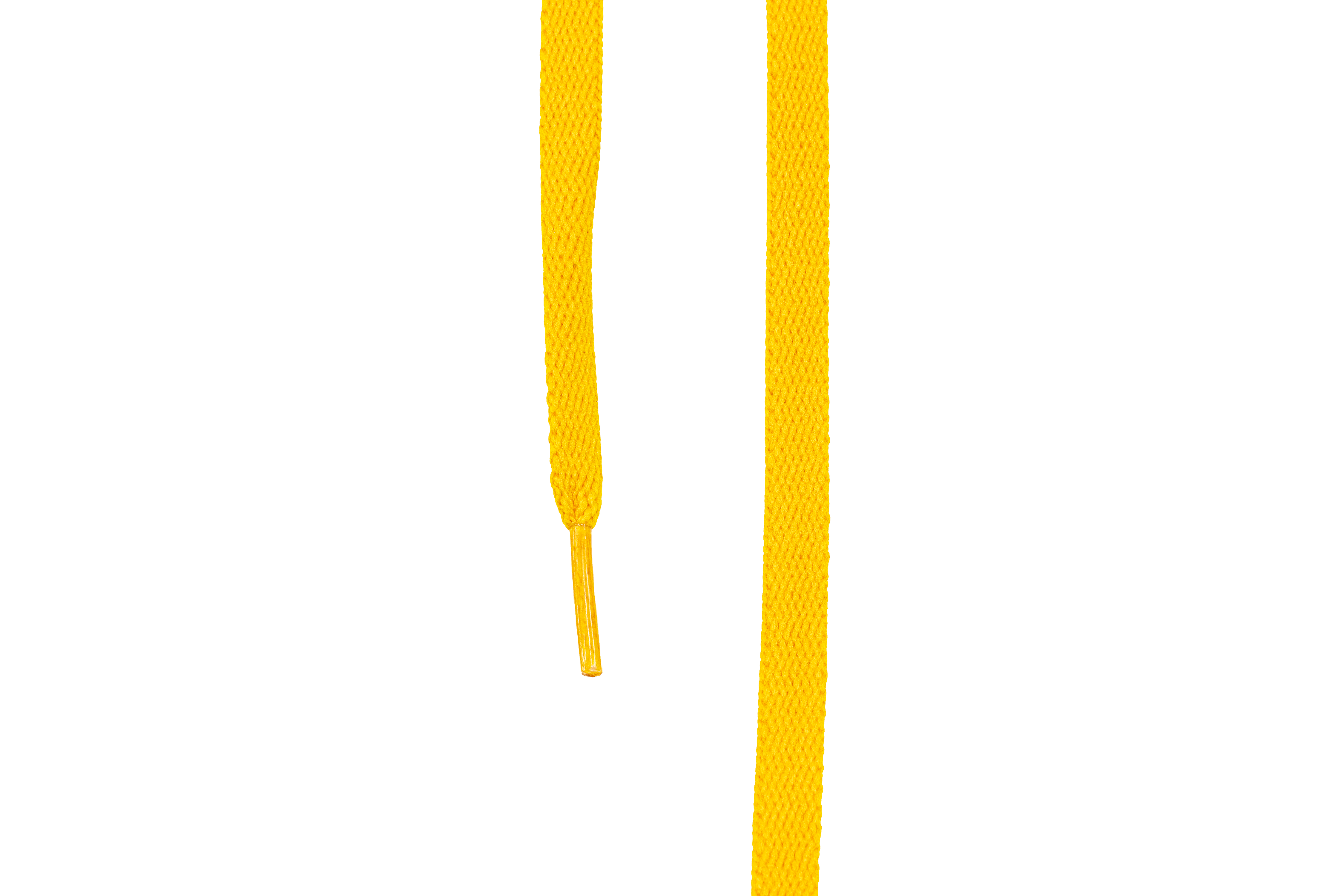 رباط حذاء مسطح (اصفر)