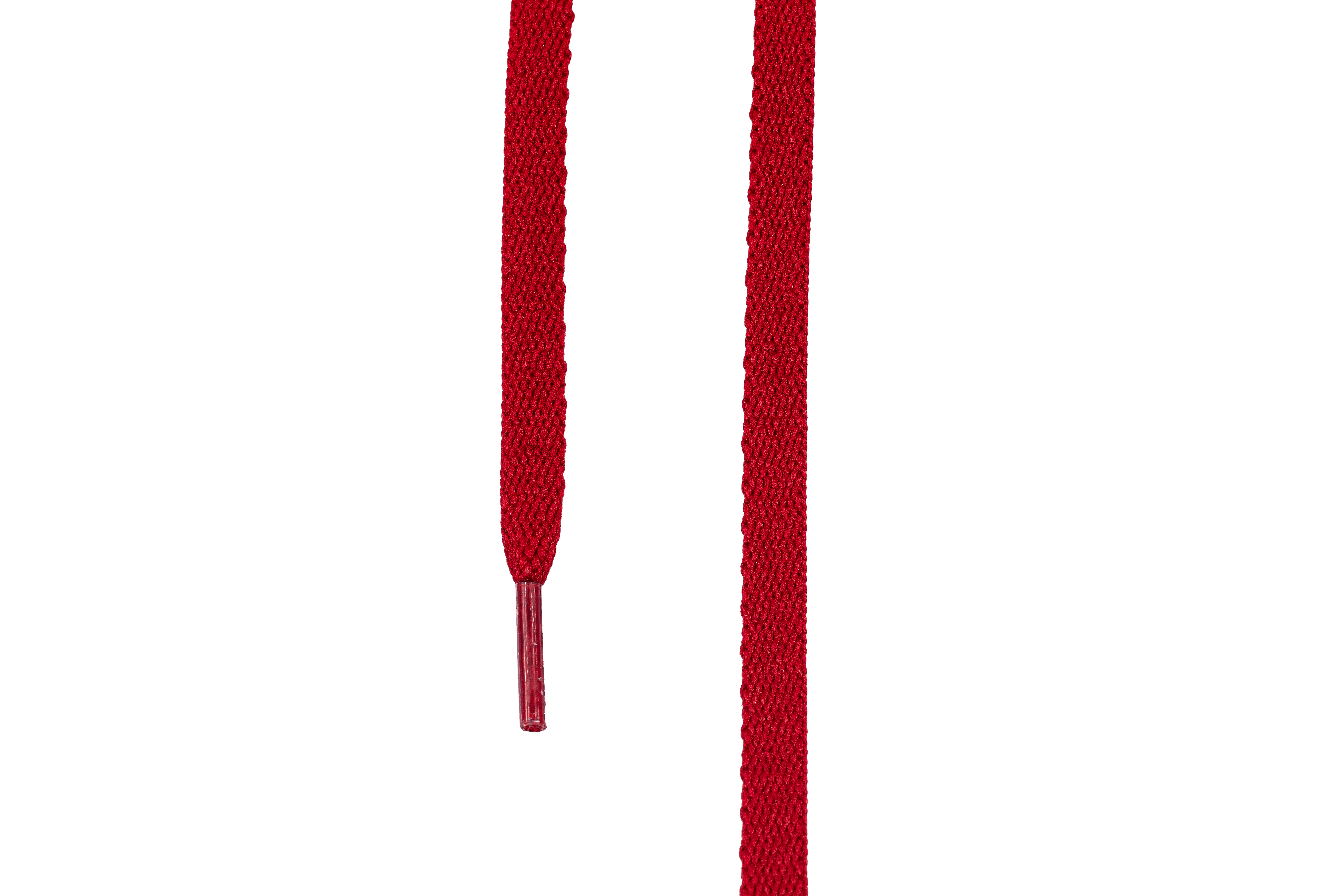 رباط حذاء مسطح (احمر)