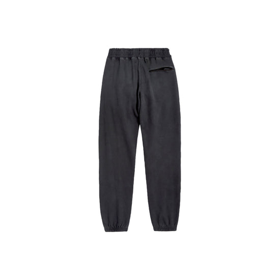 Pigment Dyed Embroidered Sweatpant (Black)